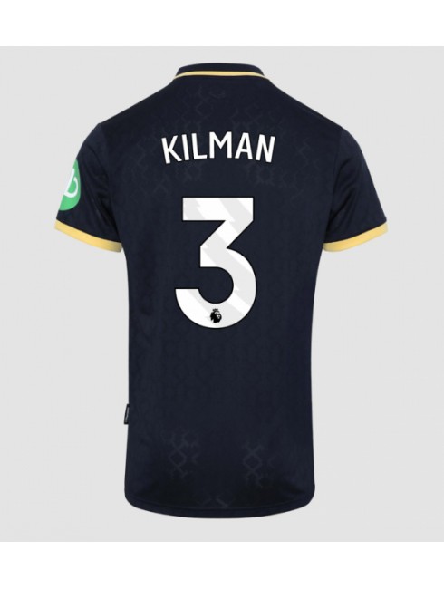 West Ham United Max Kilman #3 Rezervni Dres 2025-26 Kratak Rukavima West Ham United Max Kilman #3 Rezervni Dres 2025-26 Kratak Rukavima